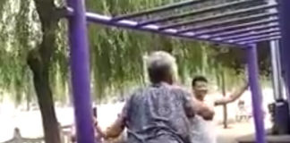 A što ste vi jutros radili? Pogledajte što može ova ‘super-baka’ baka ljestve