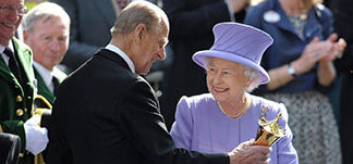 kraljevski par oblijetnica