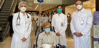 Cijela bolnica pljeskala 97-godišnjoj gospođi koja je pobijedila koronu