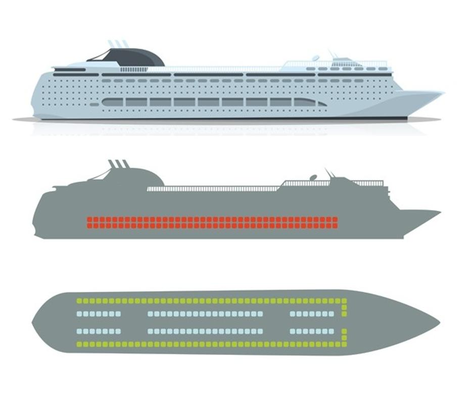 sigurna sjedala brod